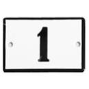 Siirry ryhmään Emaliset numerokilvet, pienet