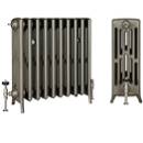 Kuusipylväinen Oxford - valurautapatteri