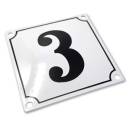 Siirry ryhmään Emaliset numerokilvet, kork. 16 cm