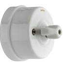 Valkoiset posliinikytkimet