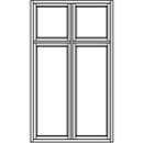 Ristikarmilliset ikkunat