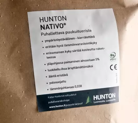 Hunton -puukuitueriste, käsinlevitettävä - Puukuitueristeet - 313-205-10 - 2