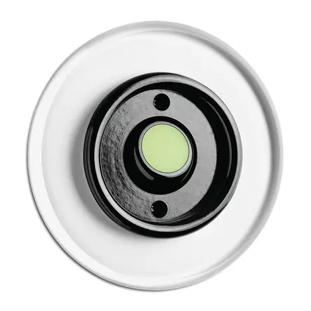 Impulssikytkin, valaistu painonappi - Lasikehykselliset pistorasiat ja kytkime - 516-129-110 - 1