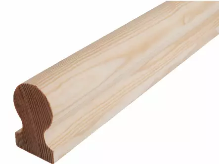 Kaidepuu, kork. 7 cm - Seinäpaneelit ja muu puutavara - 850-900 - 1