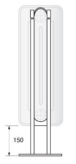 Nostalgi -patterin jalkakannake - Patterien varaosat - 948-018-30 - 2