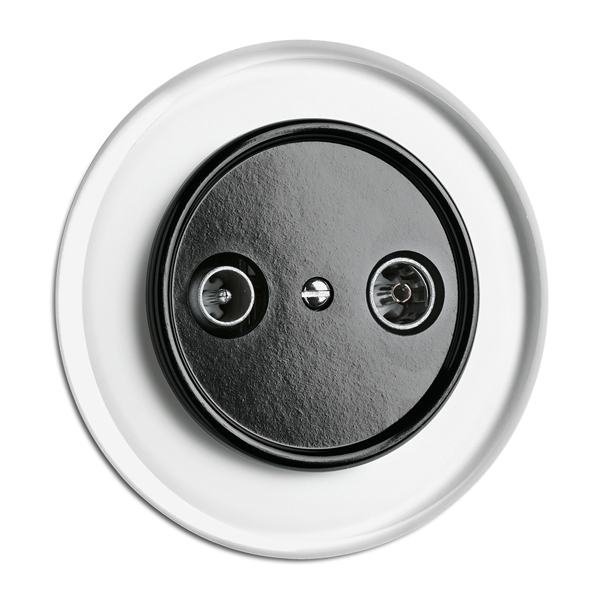 Antennirasia - Lasikehykselliset pistorasiat ja kytkime - 516-130-20 - 1