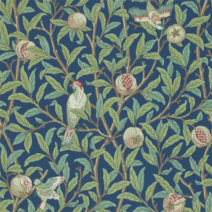 Bird & Pomegranate - William Morris -tapetit - 212540 - 1