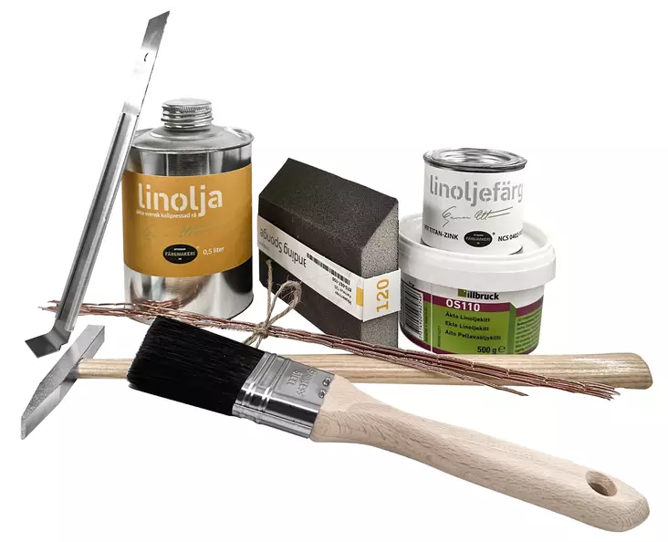 Ikkunankunnostajan aloituspakkaus - Työvälineet - 201-180 - 1