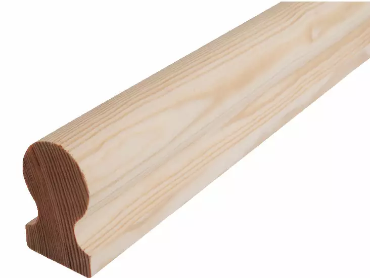 Kaidepuu, kork. 7 cm - Listat ja panelit - 850-900 - 1