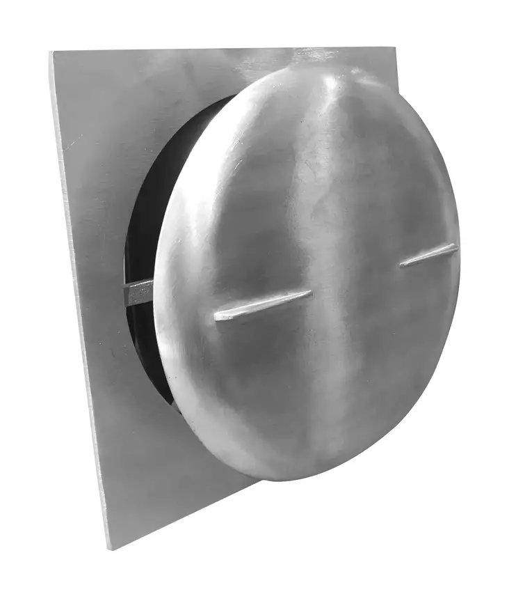 Korvausilmaventtiili, valualumiini - Korvausilma- ja poistoilmaventtiilit - 719-020-150 - 1