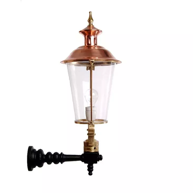 Lyhtyvalaisin seinäkiinnikkeellä, pyöreä - Lyhtyvalaisimet - 504-032-70 - 1