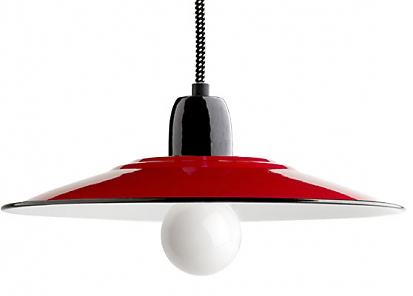 Riippuvalaisin, halk. 28 cm - Emaloidut valaisimet - 320-200-50 - 1