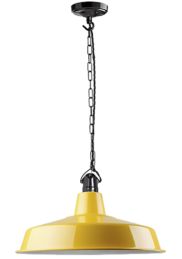 Riippuvalaisin, halk. 40 cm - Emaloidut valaisimet - 320-300-40 - 1