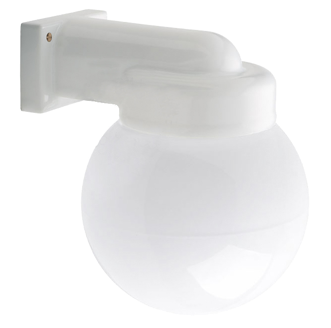 Seinävalaisin, opaalilasilla (IP54) - Muut seinävalaisimet - 504-006-10 - 1