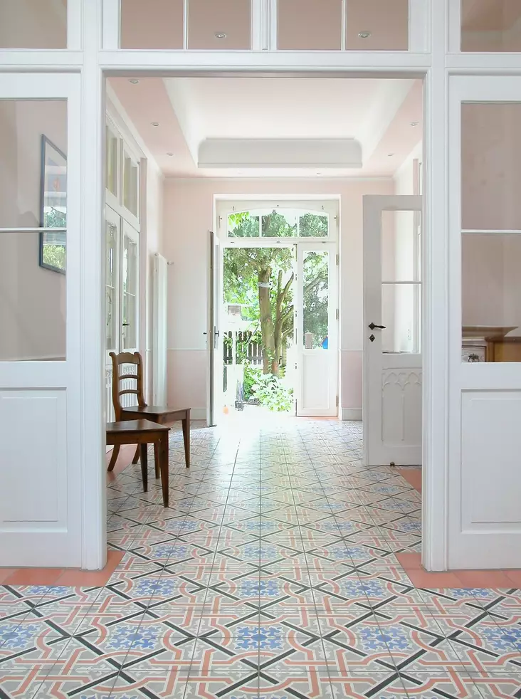 Sementtilaatta - Moniväriset VIA -sementtilaatat - 1100 - 1