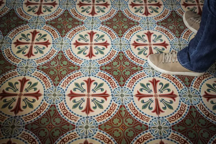 Sementtilaatta - Moniväriset VIA -sementtilaatat - 51021-170 - 1