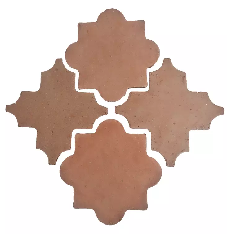 Terrakotta -laatta "Arabesk", 30+30 kpl - Terrakotta -lattialaatat - 617-100-60 - 1