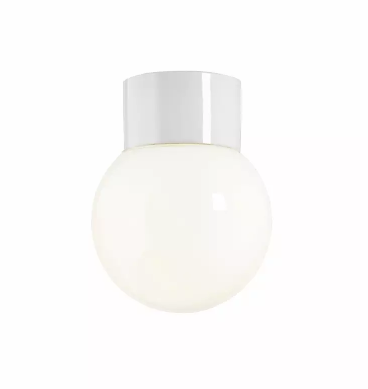 Valaisin Classic Glob 150 LED (IP54) - IFÖ -kattovalaisimet, posliiniset - 6040-840-10 - 1