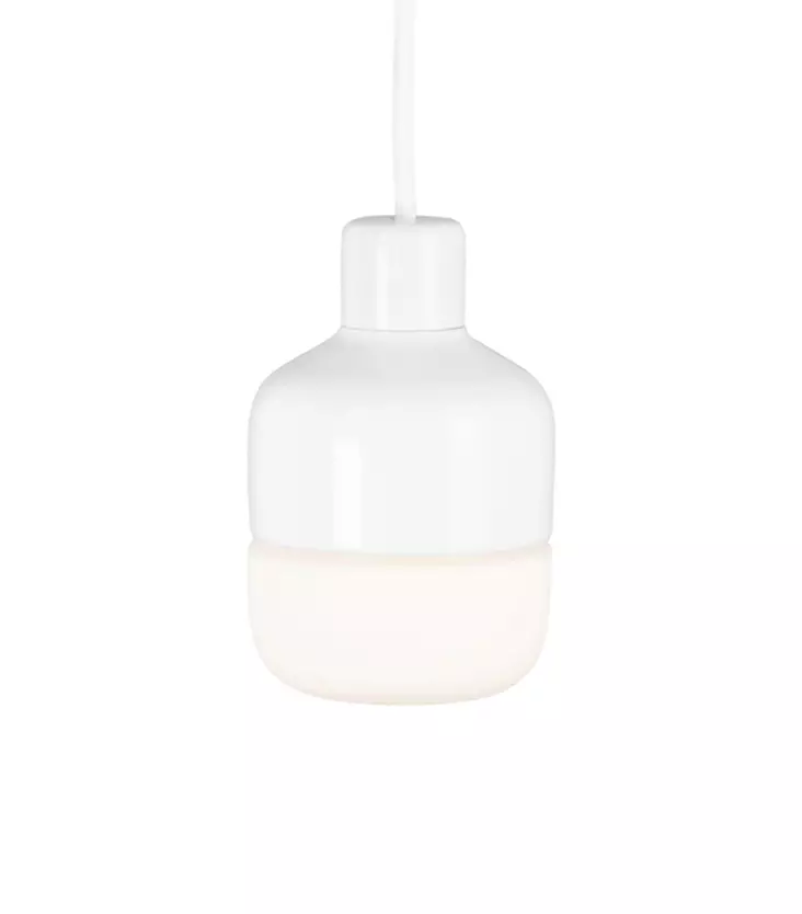 Valaisin Ohm Pendel 100/155 LED (IP44) - IFÖ -kattovalaisimet, posliiniset - 8321-800-10 - 1