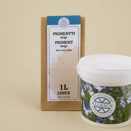 Beige, täysmatta - Vesiohenteiset sisämaalit - 864-002-1 - 1