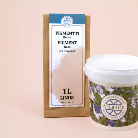 Roosa, täysmatta - Vesiohenteiset sisämaalit - 864-005-1 - 1