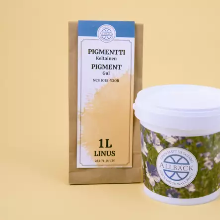 Keltainen, täysmatta - Vesiohenteiset sisämaalit - 864-016-1 - 1