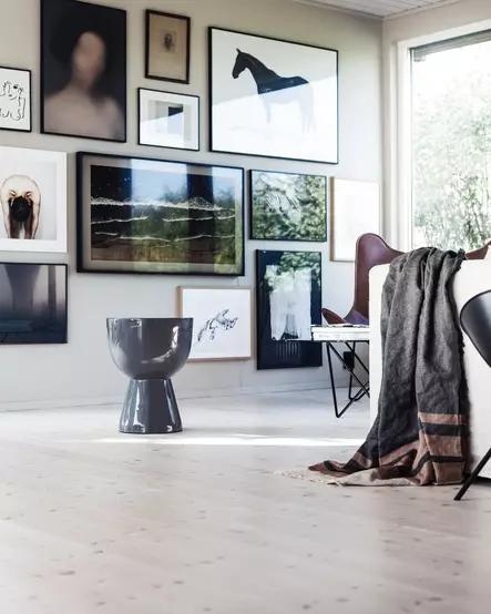 Kuusilankkulattia, öljyvahattu vaaleaksi - Kuusilankkulattia - 815-015-251 - 3