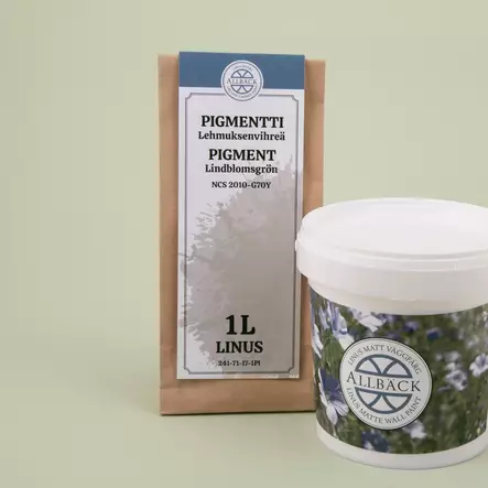 Lehmuksenvihreä, täysmatta - Vesiohenteiset sisämaalit - 864-004-1 - 1