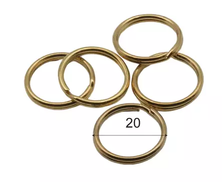 Lukitusrengas, halk. 20 mm - Arinat ja korjaustarvikkeet - 718-001-51 - 2