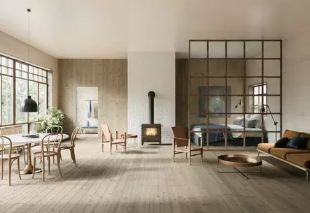 Mäntylankkulattia, öljyvahattu (harmaa) - Mäntylankkulattia - 815-016-351 - 2