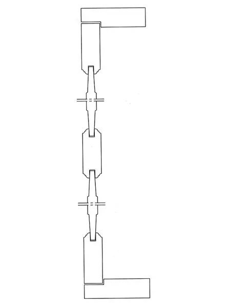 Rakennekuva, pystysuunnassa - Sisäovet - 100-105-1 - 8