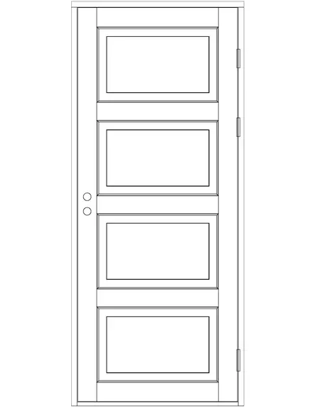 Ulko-ovi - Ulko-ovet - 100-404-1 - 7