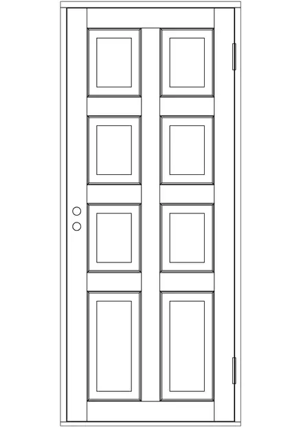 Ulko-ovi - Ulko-ovet - 100-408-1 - 1