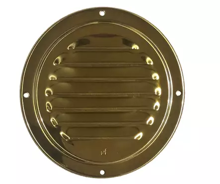 Venttiiliritilä, messinki - Ulkosäleiköt - 719-019-1 - 1