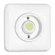 Impulssikytkin, valaistu painonappi - Valkoiset bakeliittikytkimet - 516-140-141 - 1
