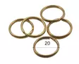Lukitusrengas, halk. 20 mm - Arinat ja korjaustarvikkeet - 718-001-51 - 2