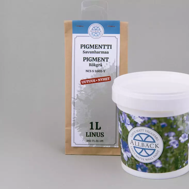 Savunharmaa, täysmatta - Vesiohenteiset sisämaalit - 864-012-1 - 1