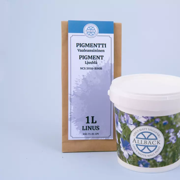 Vaaleansininen, täysmatta - Vesiohenteiset sisämaalit - 864-014-1 - 1