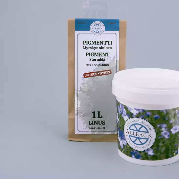 Myrskynsininen, täysmatta - Vesiohenteiset sisämaalit - 864-015-1 - 1