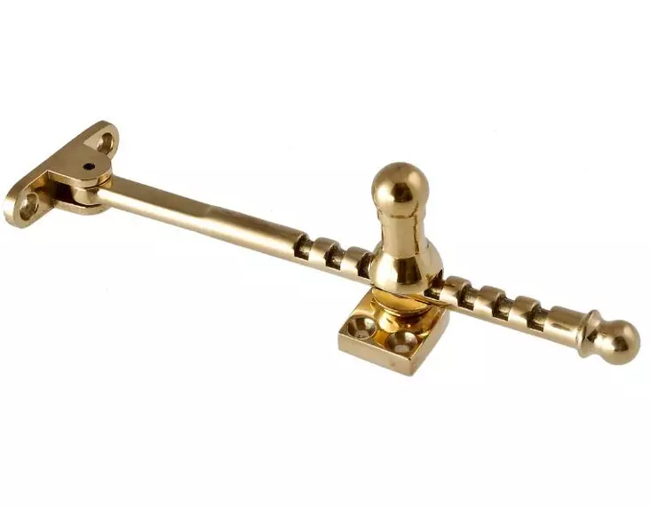 S=C3=A4=C3=A4dett=C3=A4v=C3=A4 ikkunahaka, ulosaukeava, messinki - Ikkunan aukipitohelat - 202-029-1 - 1