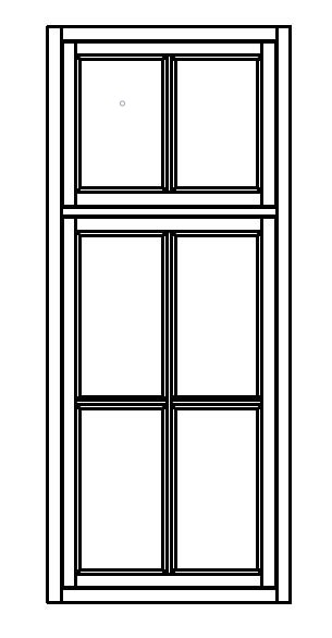 Kaksijakoinen ikkuna - Kaksijakoiset ikkunat - 200-023-1 - 1