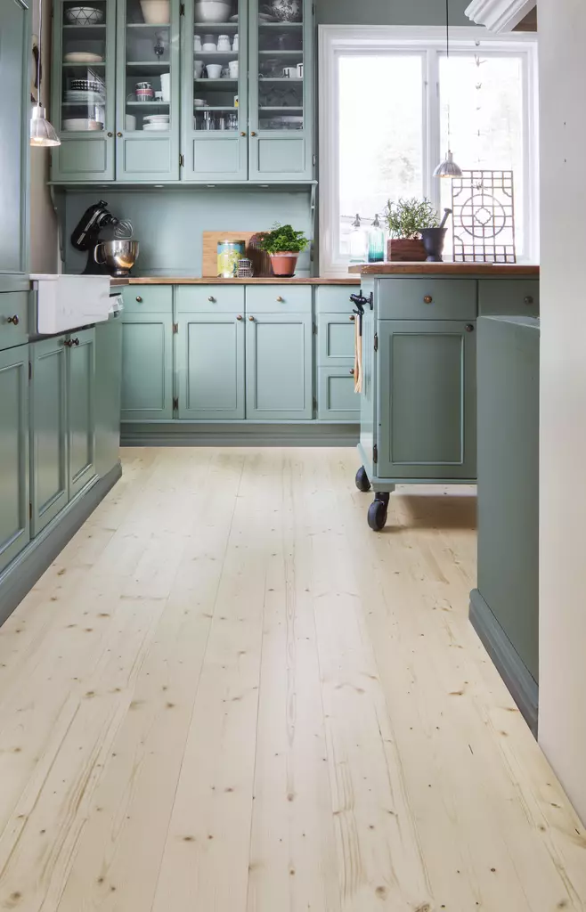 Kuusilankkulattia, öljyvahattu - Kuusilankkulattia - 815-014-251 - 1