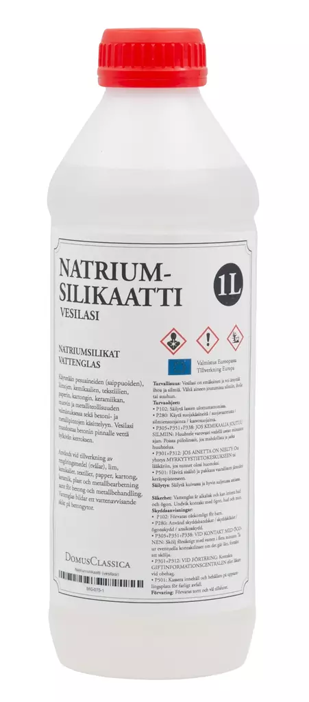 Natriumsilikaatti (vesilasi) - Suovat, kitit ja käsittelyaineet - 860-075-1 - 1