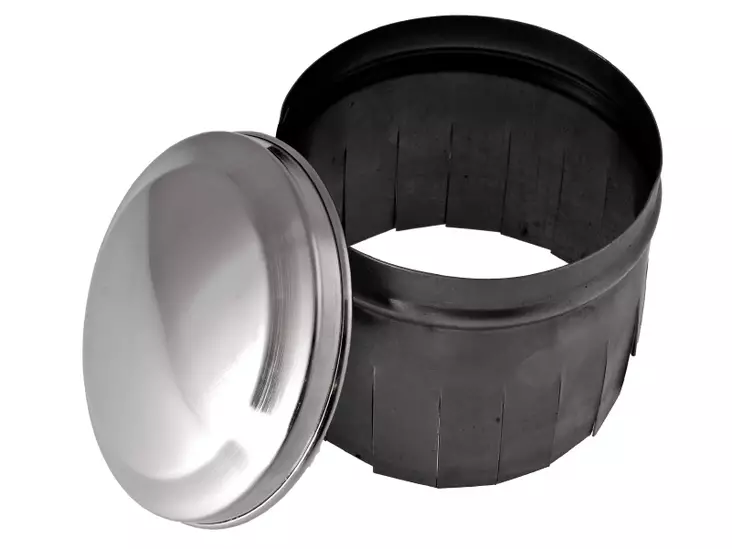 Nokiluukku, niklattu - Noki- ja tuhkaluukut - 702-004-1 - 1