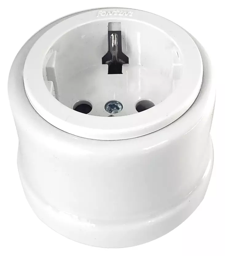 Pistorasia - Valkoiset posliinipistorasiat - 517-003-1 - 1