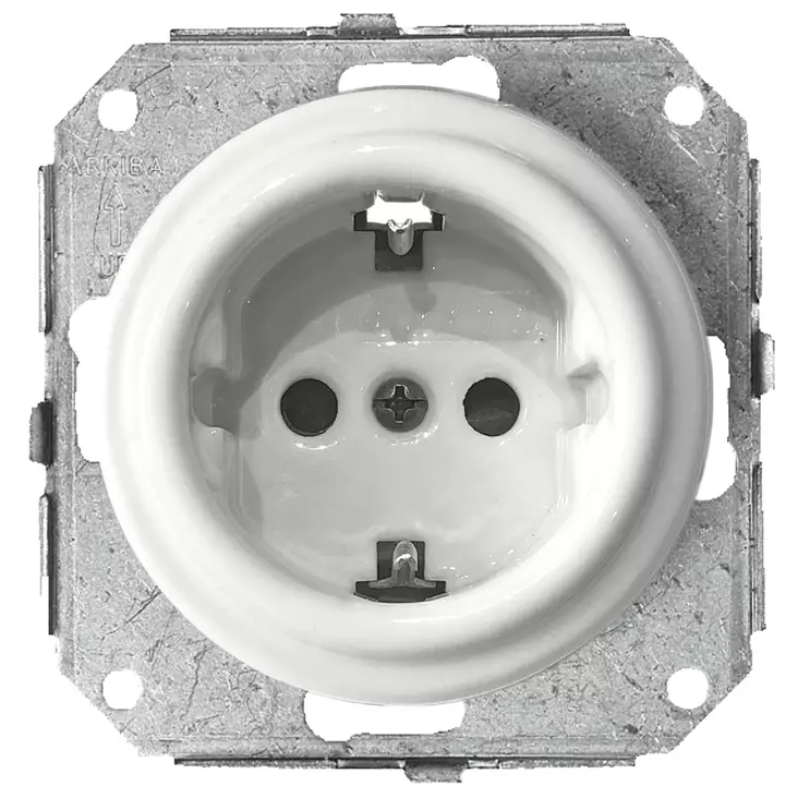 Pistorasia - Valkoiset posliinipistorasiat - 517-041-11 - 1