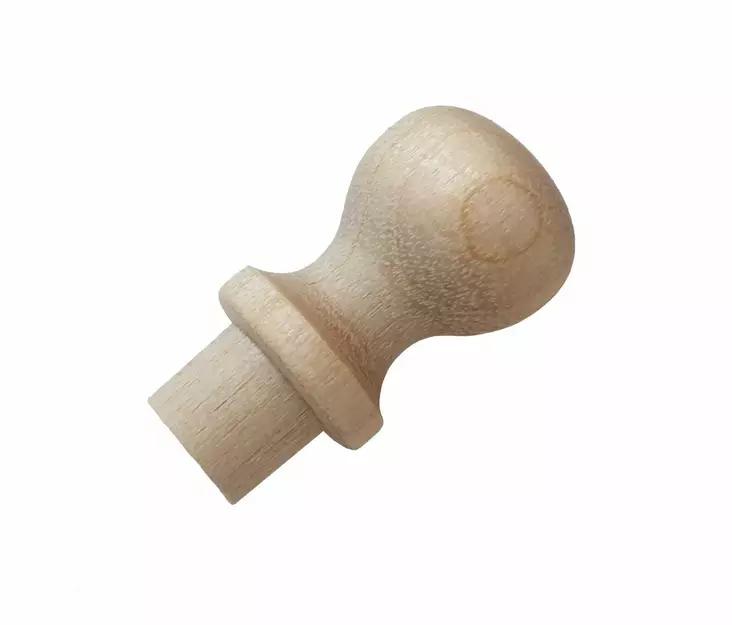 Puunuppi, koivu - Laatikoiden ja kaappien vetimet - 102-043-1 - 1