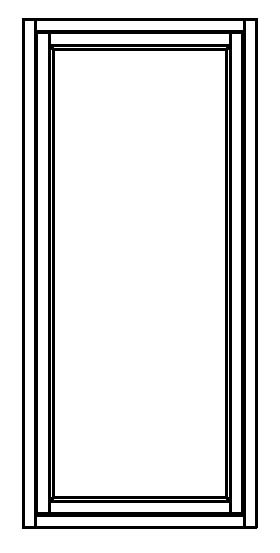 Rintamamiestalon ikkuna - Rintamamiestalon ikkunat - 200-010-1 - 1