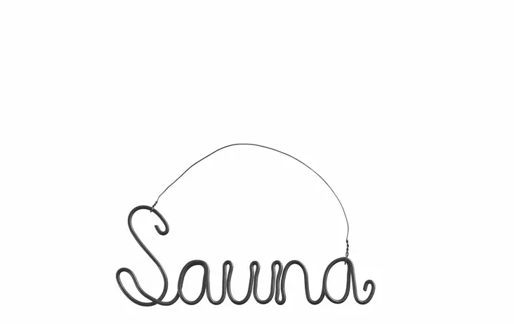 Sauna -rautalankakyltti - Muut kyltit - 949-038-1 - 1
