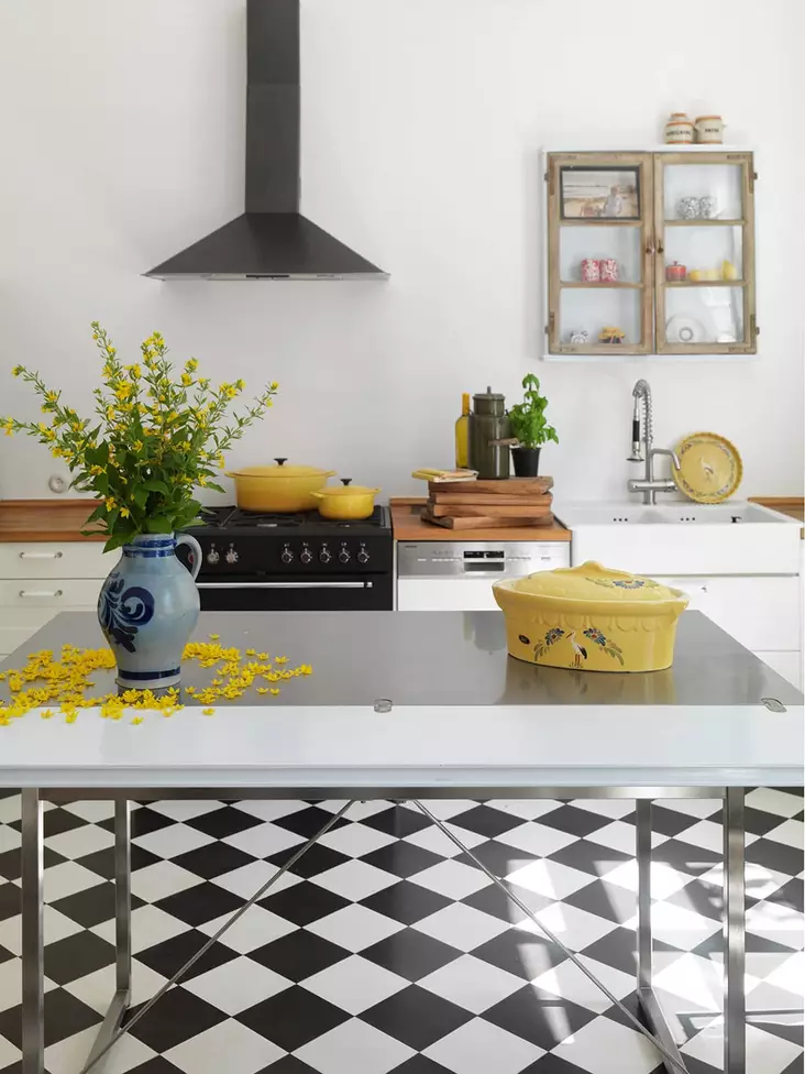 Sementtilaatta, valkoinen - Yksiväriset VIA -sementtilaatat - 01 - 1